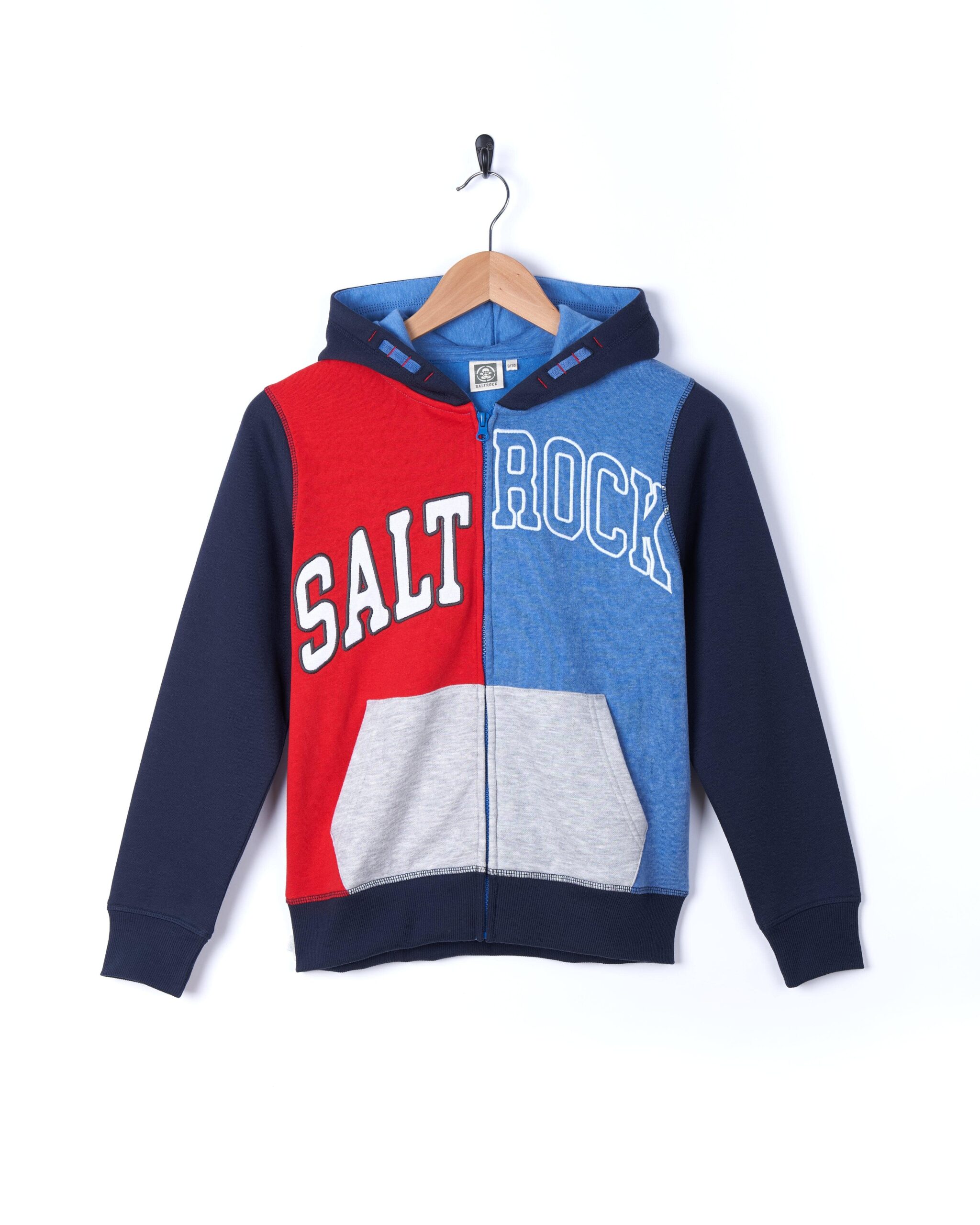 Biasis Kids Blue Zip Hoodie – Soft Cotton Everyday Jacket
