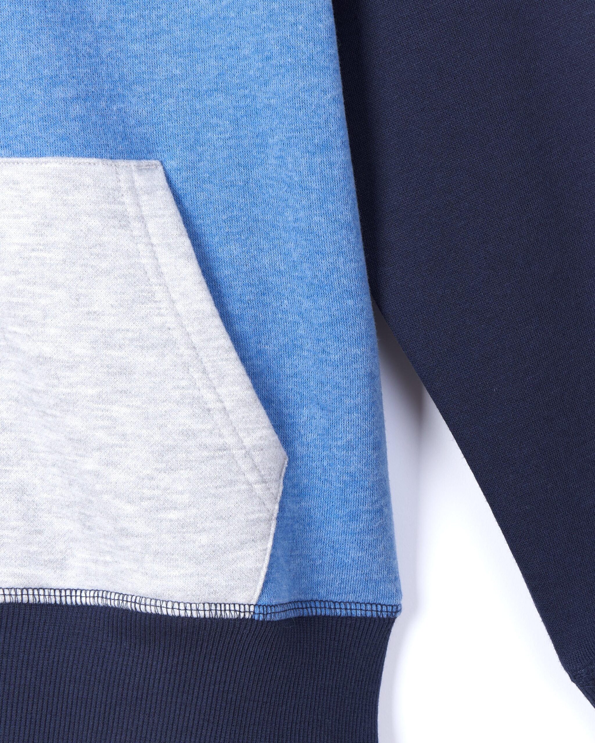 Biasis Kids Blue Zip Hoodie – Soft Cotton Everyday Jacket - Image 3