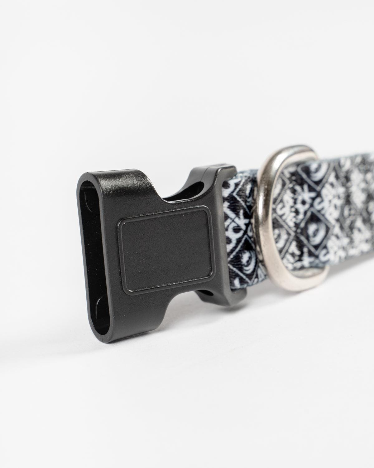 Biasis Black Dog Collar – Durable Adjustable Pet Collar - Image 5