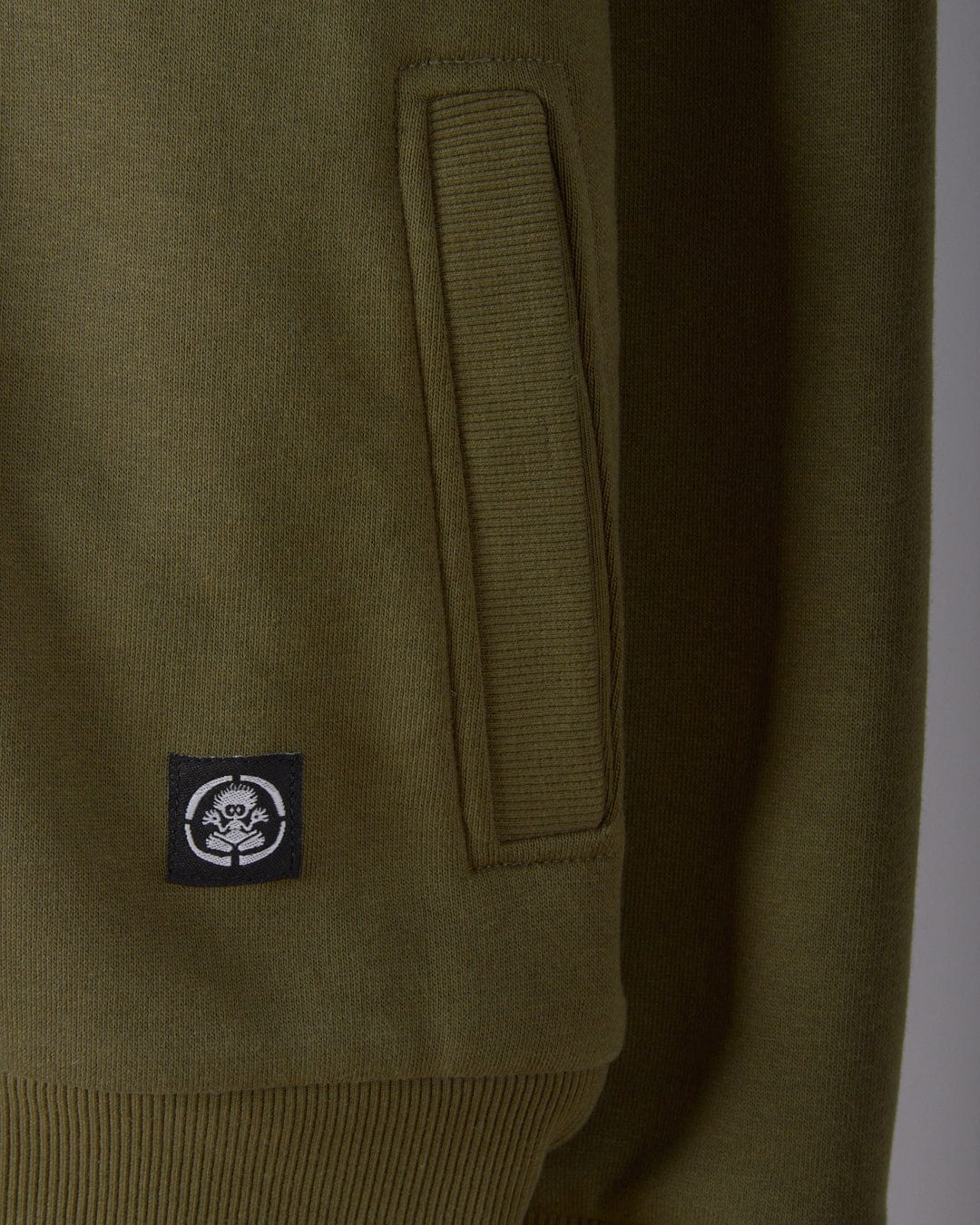 Biasis Kids Green Sherpa Lined Hoodie – Warm & Cozy Sweatshirt - Image 4