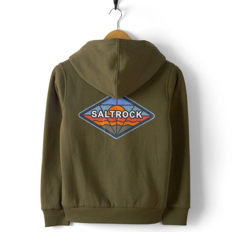 Biasis Kids Green Sherpa Lined Hoodie – Warm & Cozy Sweatshirt