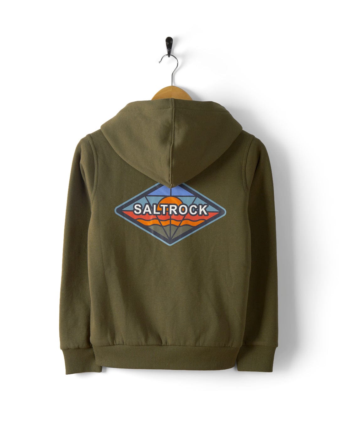 Biasis Kids Green Sherpa Lined Hoodie – Warm & Cozy Sweatshirt