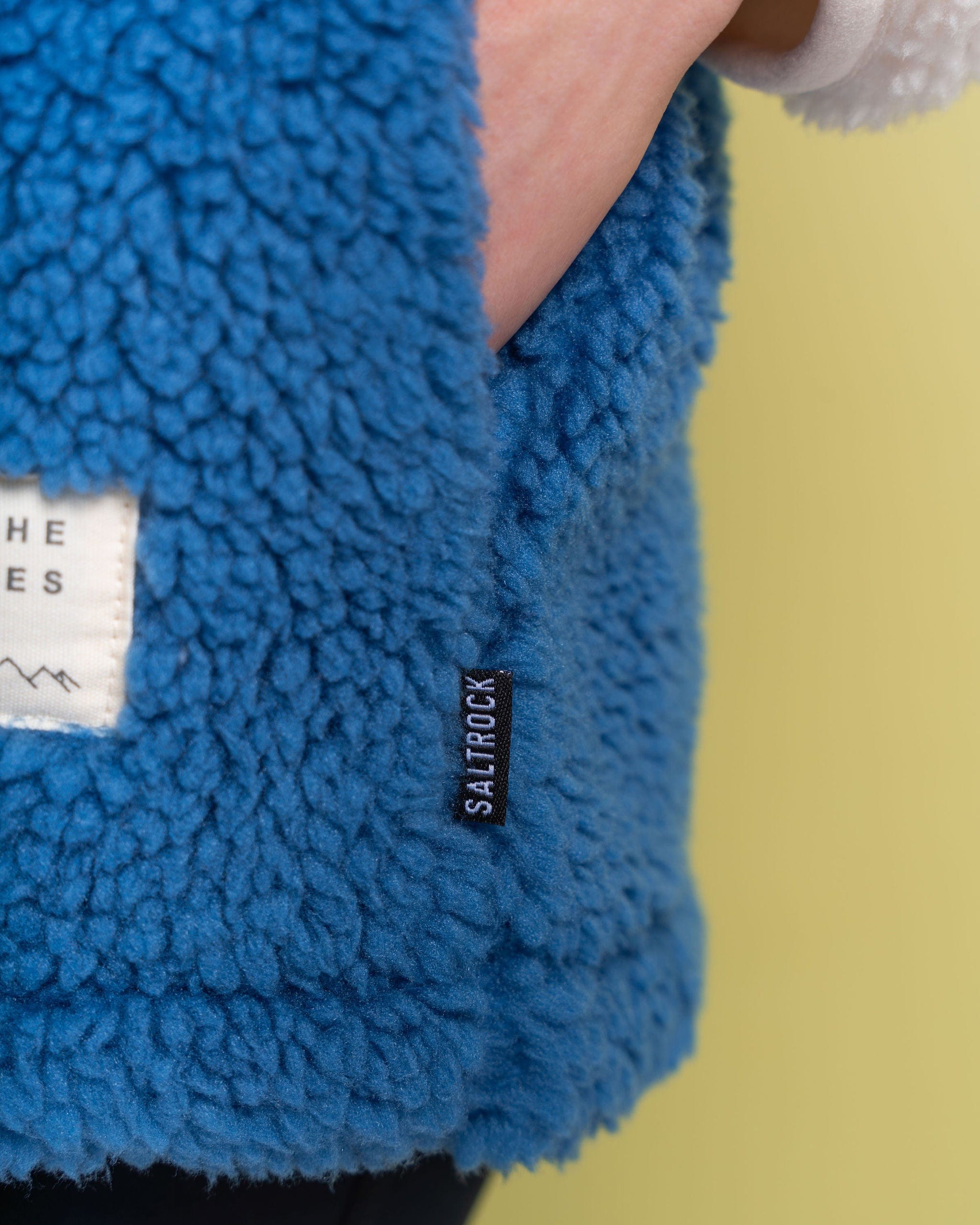 Biasis Women’s Cream 1/4 Zip Fleece – Recycled Borg Pullover - Image 7