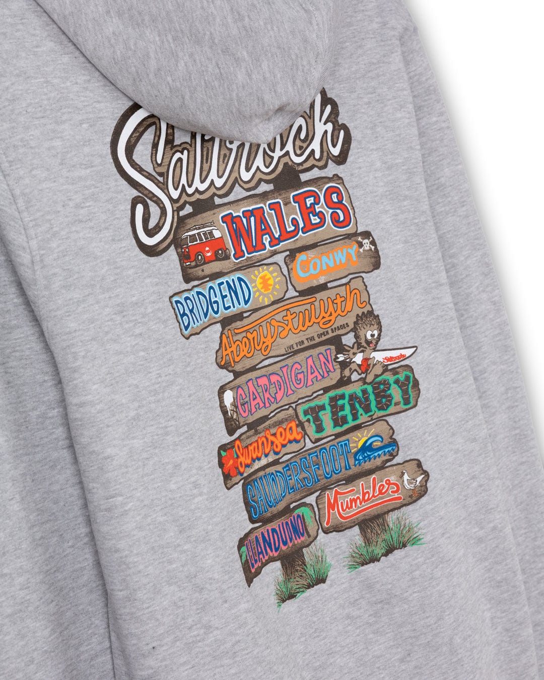 Biasis Men’s Grey Pop Hoodie – Lightweight Casual Pullover - Image 2