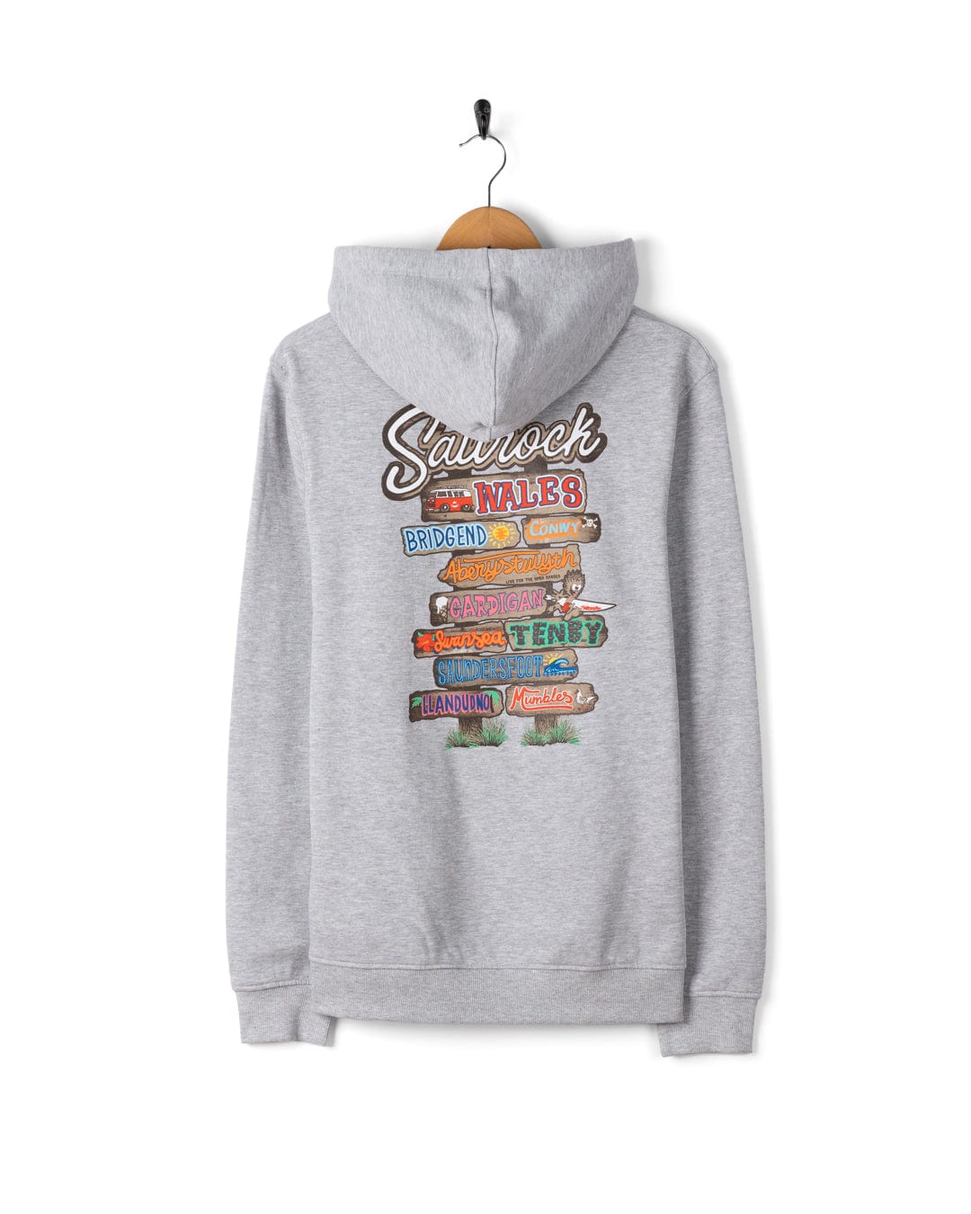 Biasis Men’s Grey Pop Hoodie – Lightweight Casual Pullover