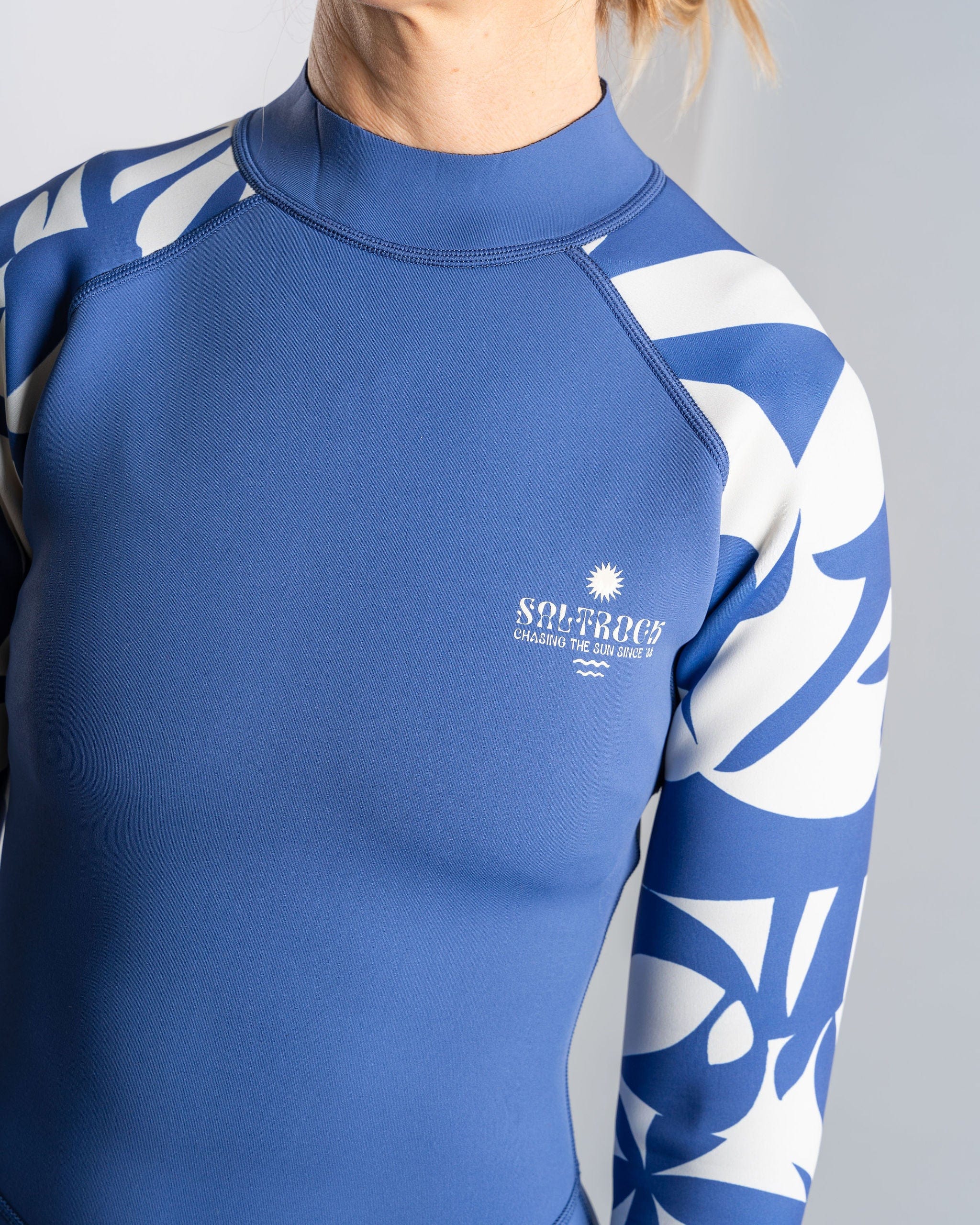 Biasis Women’s Blue Shortie Wetsuit – Lightweight Spring Surf Suit - Image 7